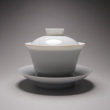 Load image into Gallery viewer, 120ml Medium Horseshoe Tianbai Jingdezhen Porcelain Gaiwan 甜白马蹄盖碗