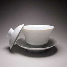 Load image into Gallery viewer, 120ml Medium Horseshoe Tianbai Jingdezhen Porcelain Gaiwan 甜白马蹄盖碗