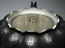 Load image into Gallery viewer, 999 Pure Silver Handmade Pumpkin Side Handle Teapot, 全手工纯银999南瓜侧把壶, 300ml