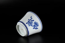 Load image into Gallery viewer, 66ml Qinghua Camelia Jingdezhen Porcelain Cup