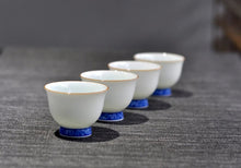 Load image into Gallery viewer, Qinghua Blue and White Jindezhen Porcelain Tea Set

