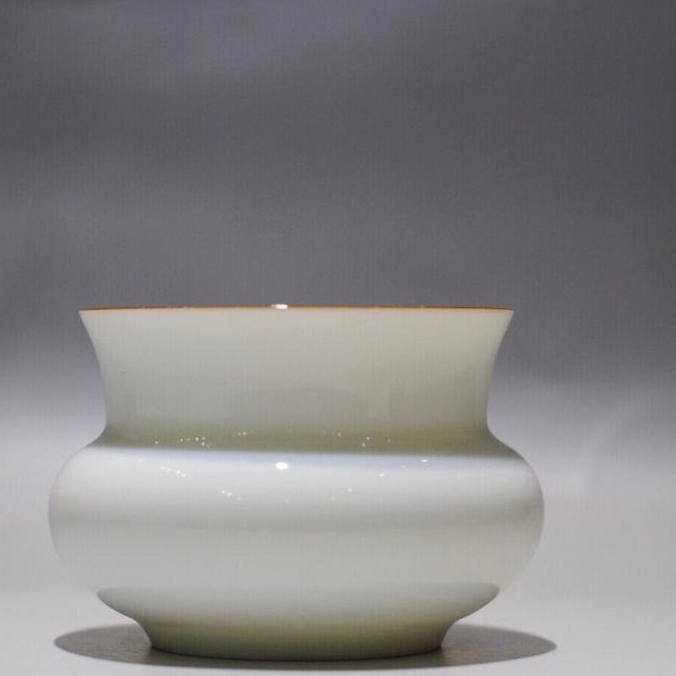 Jingdezhen Tianbai White Porcelain Tea Waste Bowl