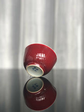 Load image into Gallery viewer, 121ml Fanggu Technique Jihong and Qinghua Porcelain Liuhe cup