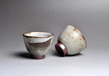 Load image into Gallery viewer, 92ml Ceramic Ink Series dark zhikou style cup by Taoshan Studio 桃山房