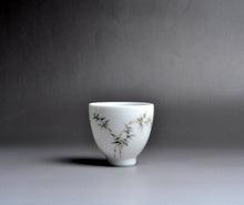 Load image into Gallery viewer, Bamboo Youzhongcai Jingdezhen White Porcelain Teaset (with Teapot)