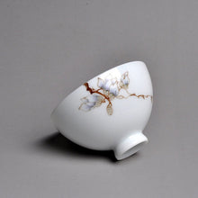 Load image into Gallery viewer, Magnolia Youzhongcai Jingdezhen White Porcelain Teaset (with Gaiwan)