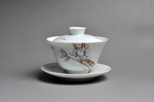 Load image into Gallery viewer, Magnolia Youzhongcai Jingdezhen White Porcelain Teaset (with Gaiwan)