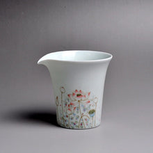 Load image into Gallery viewer, Lotus Youzhongcai Jingdezhen White Porcelain Teaset (with Gaiwan)