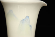 Load image into Gallery viewer, Clouds and Mountains Youzhongcai Jingdezhen White Porcelain Teaset