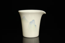 Load image into Gallery viewer, Clouds and Mountains Youzhongcai Jingdezhen White Porcelain Teaset