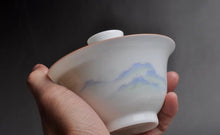 Load image into Gallery viewer, Clouds and Mountains Youzhongcai Jingdezhen White Porcelain Teaset