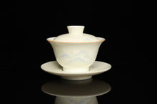 Load image into Gallery viewer, Clouds and Mountains Youzhongcai Jingdezhen White Porcelain Teaset