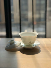 Load image into Gallery viewer, Bamboo Motif Youzhongcai Jingdezhen Porcelain Gaiwan, 110ml