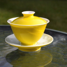 Load image into Gallery viewer, Jiao Huang You Porcelain Gaiwan, 100ml