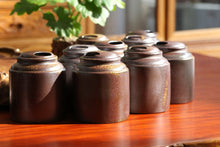 Load image into Gallery viewer, Wood Fired Yixing Tea Caddy, Dicaoqing Clay.