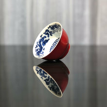 Load image into Gallery viewer, 105ml Jihong Glaze Qinghua Porcelain Auspicious Dragons and Bats Cup