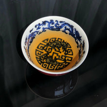 Load image into Gallery viewer, 105ml Jihong Glaze Qinghua Porcelain Auspicious Dragons and Bats Cup