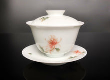 Load image into Gallery viewer, Autumn Chrysanthemum Youzhongcai Jingdezhen Porcelain Gaiwan, 110ml