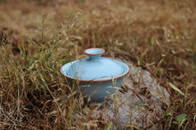 Load image into Gallery viewer, Small Royal Jade Ruyao Gaiwan 汝窑御青小盖碗