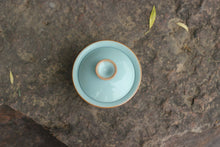 Load image into Gallery viewer, Small Royal Jade Ruyao Gaiwan 汝窑御青小盖碗