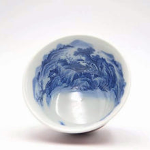 Load image into Gallery viewer, 112ml  Jihong Glaze Qinghua Porcelain The World in a Cup