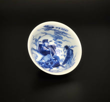 Load image into Gallery viewer, 116ml Jihong Glaze Qinghua Porcelain Journey to the West Cup