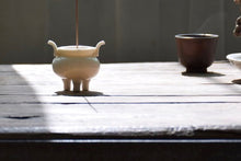 Load image into Gallery viewer, Chinese Tripod Censer Blanc de Chine Porcelain Incense Holder