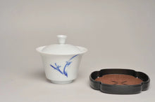 Load image into Gallery viewer, Porcelain Travel Tea Set with Gaiwan