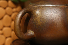 Load image into Gallery viewer, Silver Rim Wood Fired Huangjin Duan Yixing Teapot 包银柴烧宜兴紫砂壶 270ml