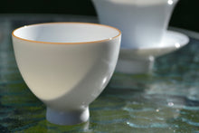 Load image into Gallery viewer, 65ml Heart Shape Matte Finish Jingdezhen Porcelain Cup