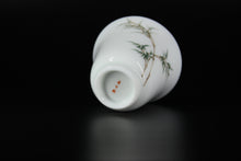 Load image into Gallery viewer, Youzhongcai Plum Blossoms, Orchids, Bamboo and Chrysanthemums Jingdezhen Porcelain Teacup set of 4