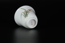 Load image into Gallery viewer, Youzhongcai Plum Blossoms, Orchids, Bamboo and Chrysanthemums Jingdezhen Porcelain Teacup set of 4