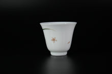 Load image into Gallery viewer, Youzhongcai Plum Blossoms, Orchids, Bamboo and Chrysanthemums Jingdezhen Porcelain Teacup set of 4