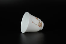 Load image into Gallery viewer, Youzhongcai Plum Blossoms, Orchids, Bamboo and Chrysanthemums Jingdezhen Porcelain Teacup set of 4