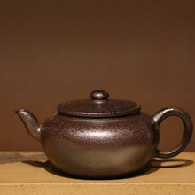 Load image into Gallery viewer, Wood Fired Dicaoqing 底槽青 Pinggai Lianzi Yixing Teapot, 170ml