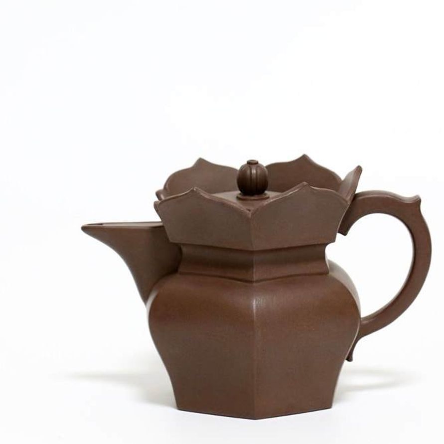 Fully Handmade Zini Monk's Hat Yixing Teapot 全手工原矿紫泥僧帽壶 500ml