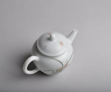 Load image into Gallery viewer, Orchid Motif Youzhongcai Jingdezhen Porcelain Teapot, 120ml