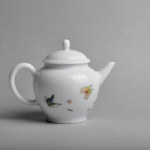 Load image into Gallery viewer, Butterfly Motif Youzhongcai Jingdezhen Porcelain Teapot, 120ml