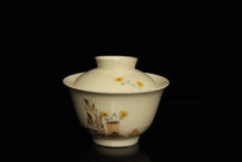 Load image into Gallery viewer, Garden Flowers Cream Glaze Jingdezhen Porcelain Teaset