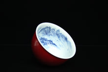 Load image into Gallery viewer, Jihong Glaze Qinghua Porcelain The World in a Cup, 90ml