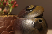 Load image into Gallery viewer, Wood Fired Julunzhu 巨轮珠 Yixing Teapot, Dicaoqing clay, 130ml