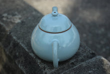 Load image into Gallery viewer, Thin Wall Pear Shape Royal Jade Ruyao Teapot, 175ml