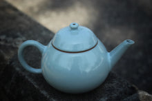 Load image into Gallery viewer, Thin Wall Pear Shape Royal Jade Ruyao Teapot, 175ml