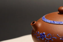 Load image into Gallery viewer, Zhuni Dahongpao 朱泥大红袍 Xishi Yixing Teapot with Diancai Painting, 100ml