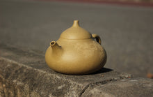 Load image into Gallery viewer, Benshan duanni 本山段泥 Melon Yixing Teapot with Pine Tree Carving 210ml