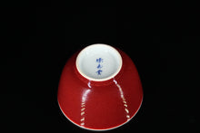 Load image into Gallery viewer, 100ml Fanggu Technique Jihong and Qinghua Porcelain House and Trees