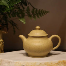 Load image into Gallery viewer, Zhima lüni Panhu Yixing Teapot, 芝麻绿泥潘壶, 110ml