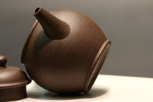 Load image into Gallery viewer, TianQingNi Tall Julun Yixing Teapot, 天青泥巨轮壶, 140ml