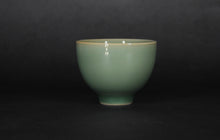 Load image into Gallery viewer, 68ml Celadon Porcelain Chicken Heart Teacup from Jingdezhen