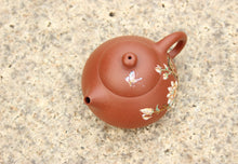 Load image into Gallery viewer, Zhuni Wendan Yixing Teapot with Diancai Painting, 点彩朱泥文旦壶, 120ml